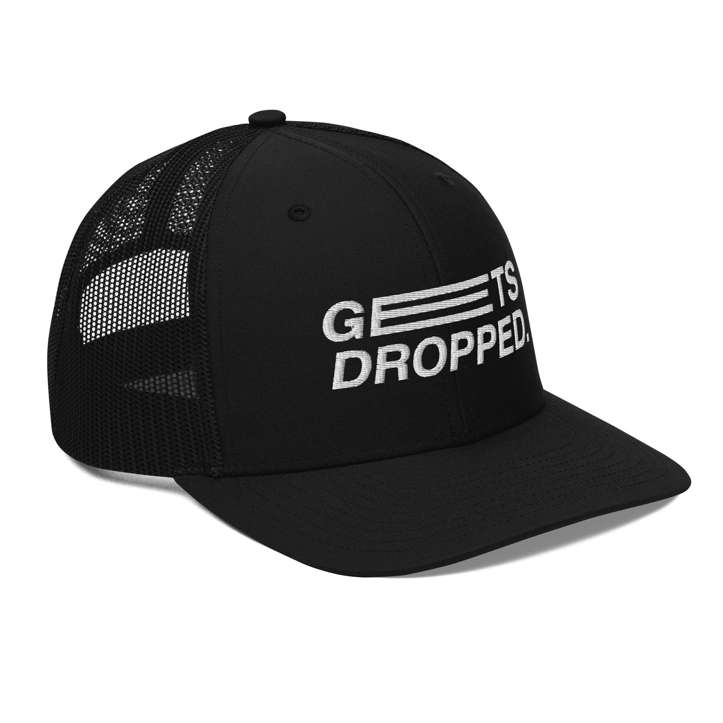 "Gets Dropped" Cycling Trucker Hat