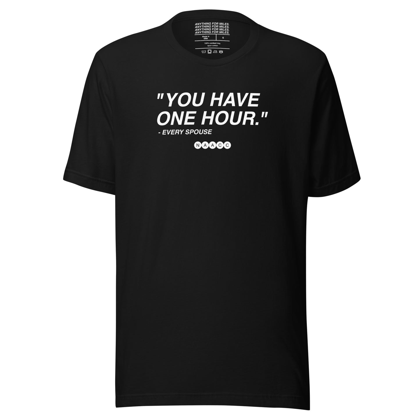 "You Have One Hour" Cycling Tee