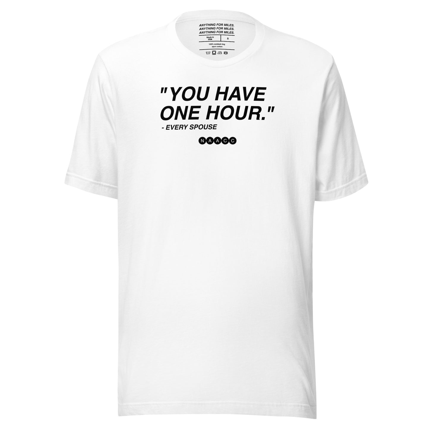 "You Have One Hour" Cycling Tee